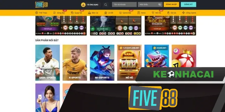 Five88: Đỉnh cao giải trí và biểu tượng uy tín hàng đầu