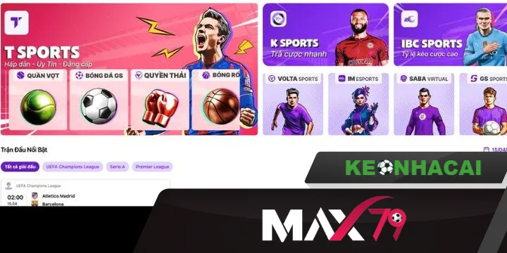 Max79 - Sân chơi cá cược chất lượng hàng đầu Châu Á năm 2026