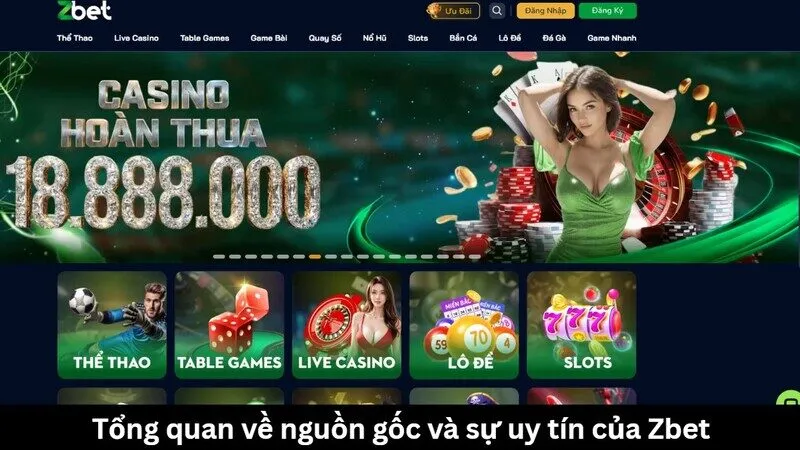 Tổng quan về nguồn gốc và sự uy tín của Zbet