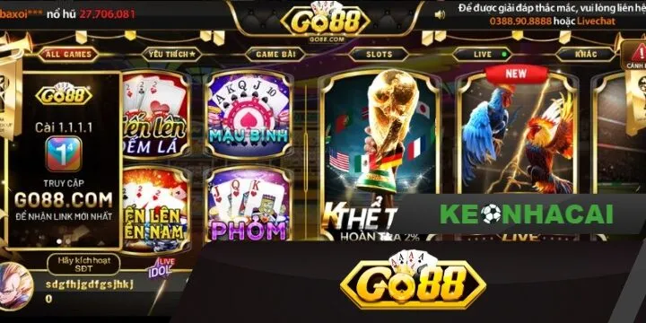 Go88 – Cổng game trực tuyến uy tín, ăn tiền minh bạch 2026