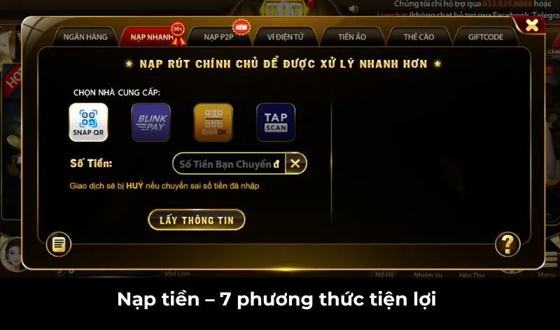 Các ưu đãi hấp dẫn tại game Hitclub
